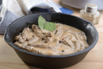 Beef Stroganoff