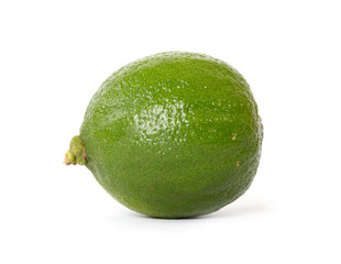 lime isolated on white background