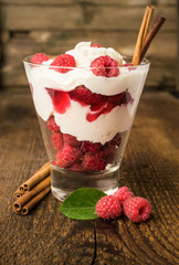 raspberry dessert
