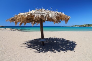 Fototapeta na wymiar Crete - beach in Paleochora