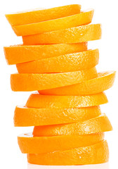 Naklejka na ściany i meble orange slices