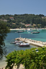 Paxos ed il porto turistico