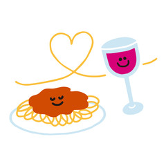 パスタ・ワイン