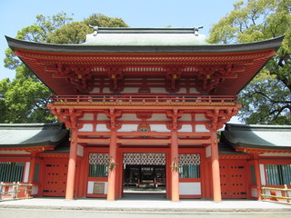 神社の楼門