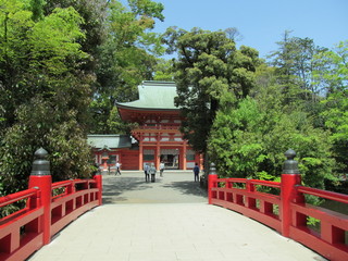 氷川神社の橋