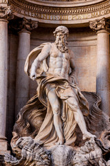 Obraz premium Trevi Fountain - famous landmark in Rome