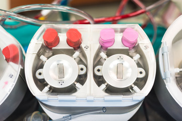 roller pump part og heart lung machine