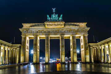 Brandenburg Gate in Berlin - Germany