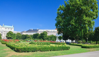 Volksgarten Park, Vienna Austria