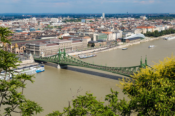 Fototapeta premium Liberty Bridge in Budapest.