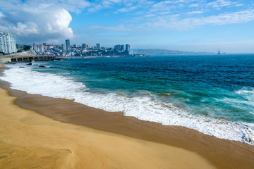 Beach and Blue Water