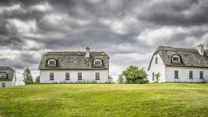 thatched houses in Ireland
