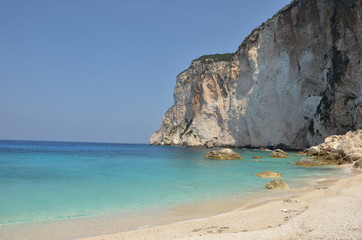 Fototapeta na wymiar Paxos Spiaggia Eremitis