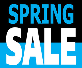 Spring Sale Promotion Label