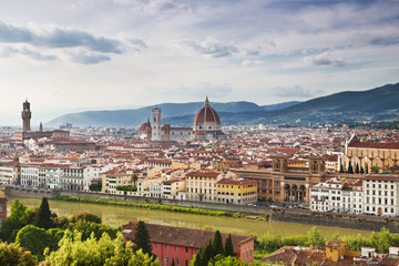 Fototapeta na wymiar Panorama Of Florence. Italy