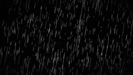 Rain Drops Falling Alpha Loop