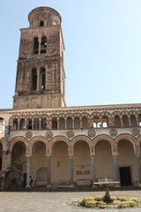 Fototapeta premium campanile duomo di salerno