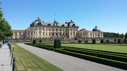 Naklejka premium Königliches Schloß Drottingholm in Stockholm