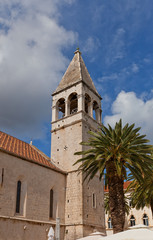 Fototapeta na wymiar Dominican convent in Trogir, Croatia