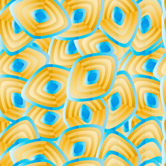 Seamless abstract background of colorful lozenges.