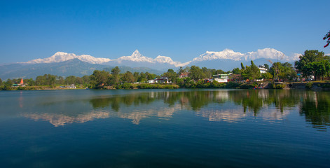 Lake in Pokhara