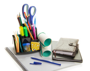 Daily planner, office supply, and the notepad