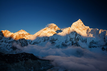 Beautiful landscape of Himalayas mountains