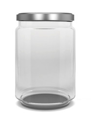 Glass jar
