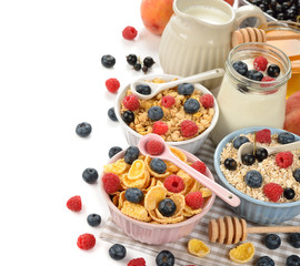 Muesli with berries