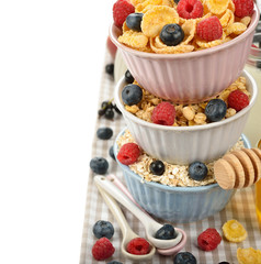 Muesli with berries