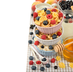 Muesli with berries
