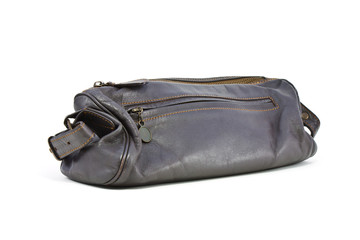 Fototapeta premium Black leather bag