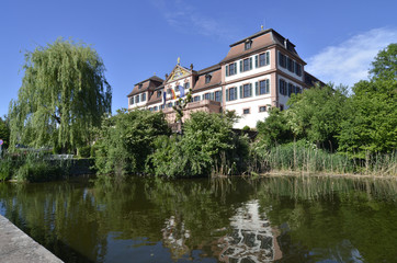 Fototapeta premium Rotes Schloss, Hammelburg