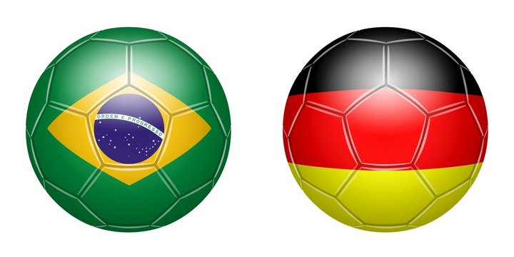 Football. Brazil - Germany