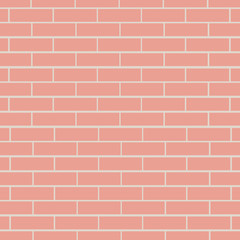 Brick wall vector