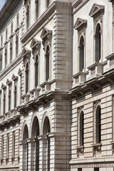 London landmark - HM Treasury