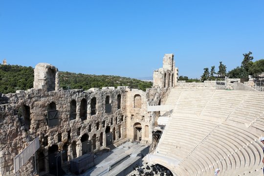 Acropolis of Athens,Odeon of Herodes Atticus