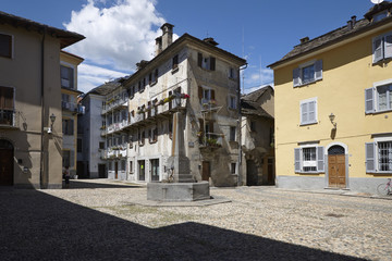 Domodossola, historic Italian city