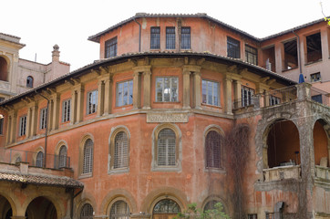 Fototapeta na wymiar old school, Italy