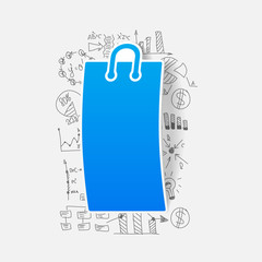 Drawing business formulas: bag