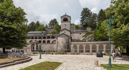 Fototapeta na wymiar Trip to Montenegro, Cetinje, Jun 2014