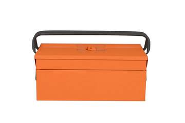 orange tool box