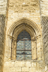 Fototapeta na wymiar Medieval church window