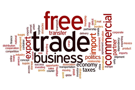 Free Trade Word Cloud