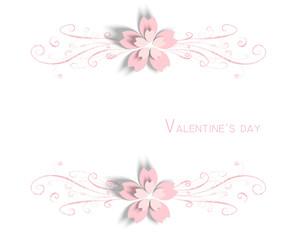 cherry blossom flowers background.