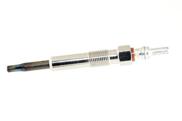 Fototapeta premium spark plug, glow plug on white background
