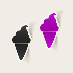 realistic design element: ice