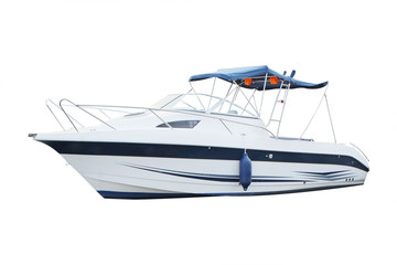 Naklejka premium motor boat