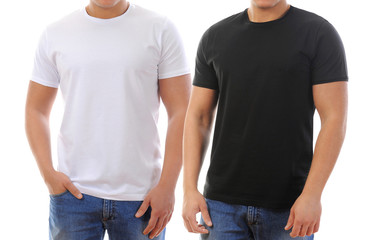 Obraz premium t-shirt on a young man