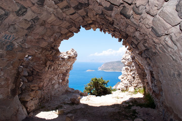 Ruins of ancient monastery